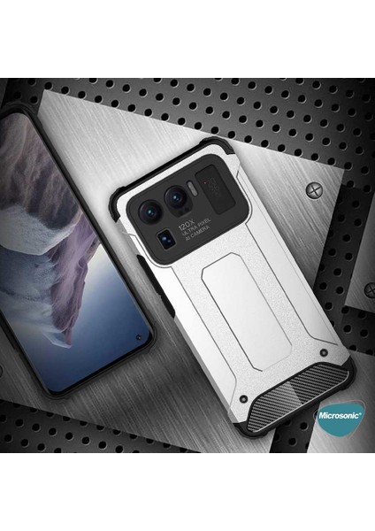 Xiaomi Mi 11 Ultra Kılıf Rugged Armor Mavi modelleri