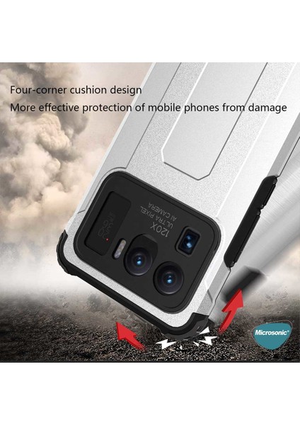 Xiaomi Mi 11 Ultra Kılıf Rugged Armor Mavi fırsatları