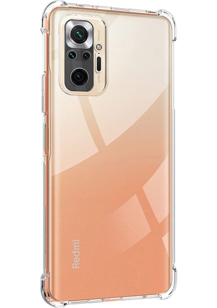 Xiaomi Redmi Note 10 Pro Kılıf Shock Absorbing Şeffaf