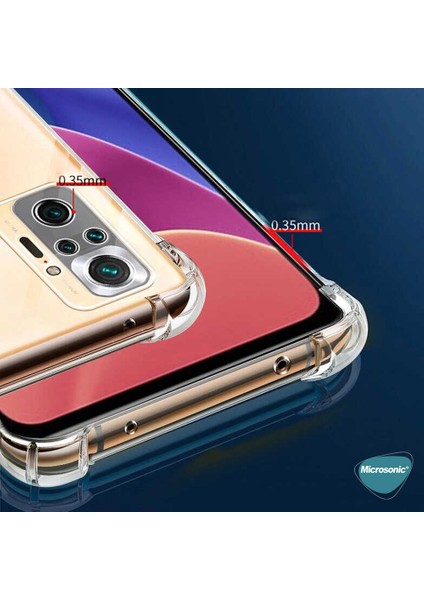 Xiaomi Redmi Note 10 Pro Kılıf Shock Absorbing Şeffaf