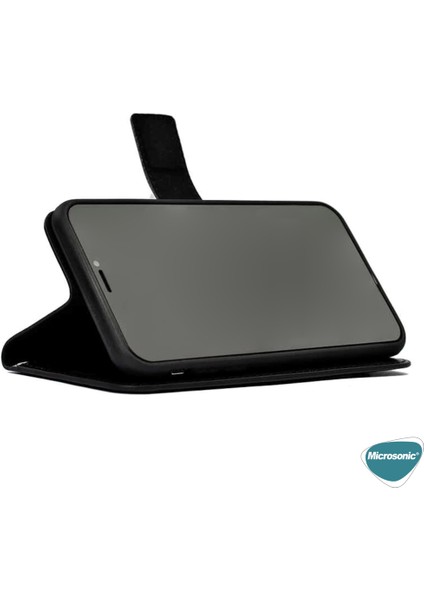 Oppo A15S Kılıf Delux Leather Wallet Kırmızı modelleri