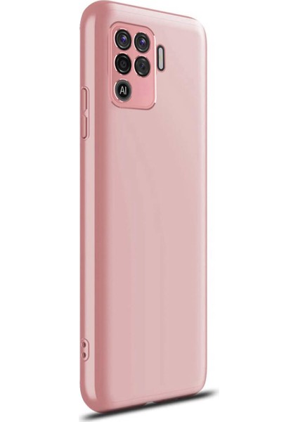 Oppo Reno 5 Lite Kılıf Double Dip 360 Protective Rose Gold