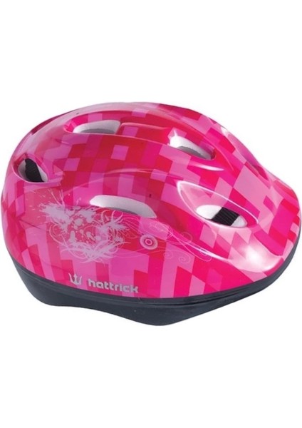 Bisiklet Çocuk Pembe Ayarlanabilir Kask KS25