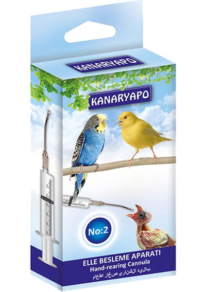 Elle Besleme Aparatı Küçük Kuşlar Için No:2