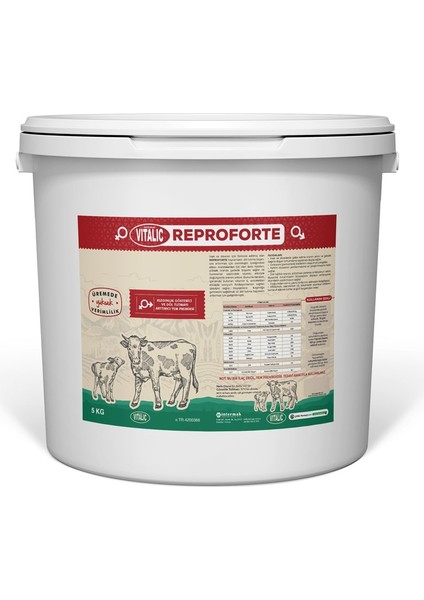 Reproforte -Kızgınlık Gösterici Yem Premiksi (5 Kg)