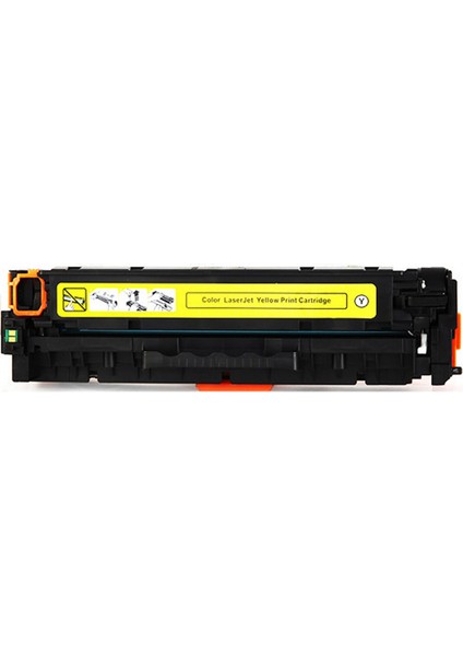 Hp Color Laserjet CM1312NFI Uyumulu Toner 125A Sarı Muadil Toner