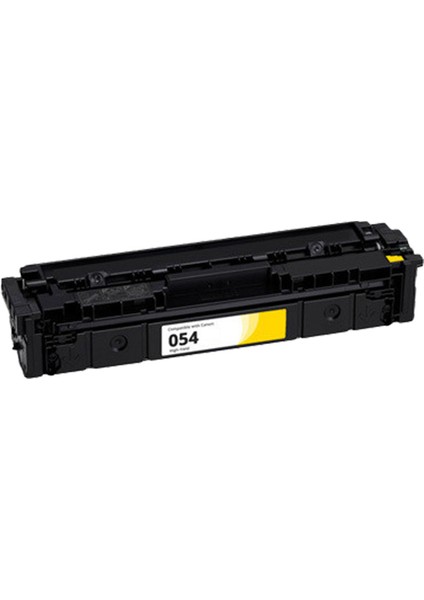 Canon I-Sensys LBP-623CDW Yazıcı Uyumlu Muadil Toner Sarı 054