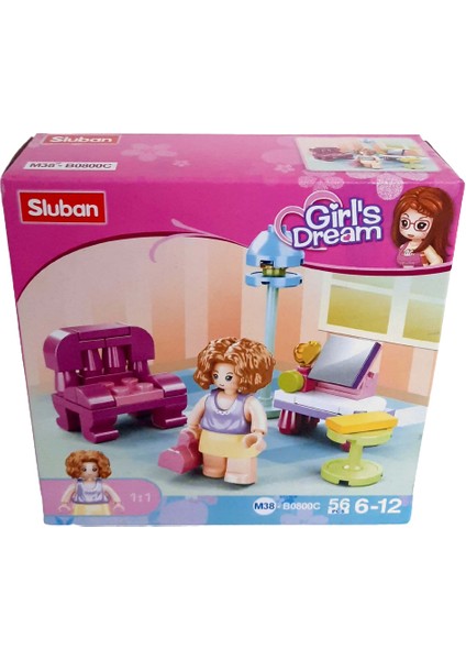 Girl's Dream 56 Parça Salon Seti