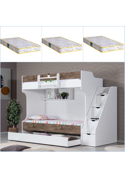 Ranza, Kardem Yavrulu Ranza, Ceviz 3 Lü Ranza + 3 Adet Comfort Yatak