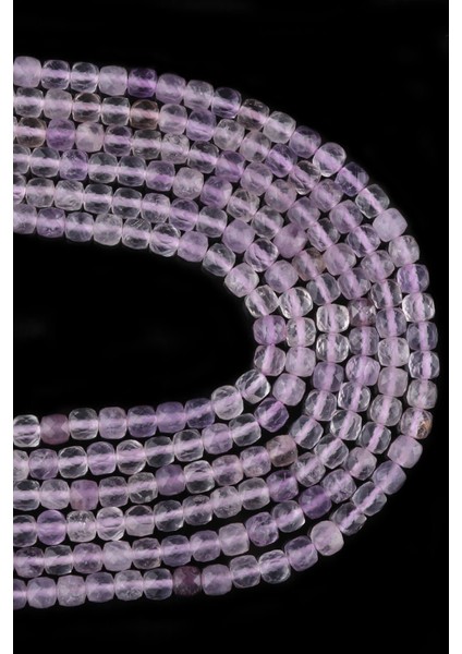 4x4 mm Küp Kesim Florit Taşı Dizi - DZ3894