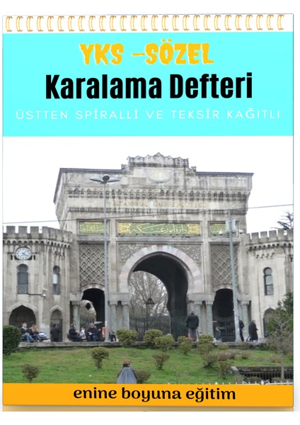 Karalama Defteri – Yks – Sözel (Teksir Kağıtlı)