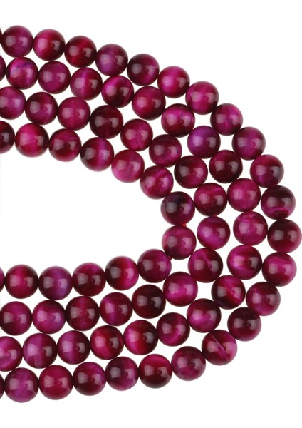 8 mm Pembe Kaplangözü Taşı Dizi - DZ3931-P