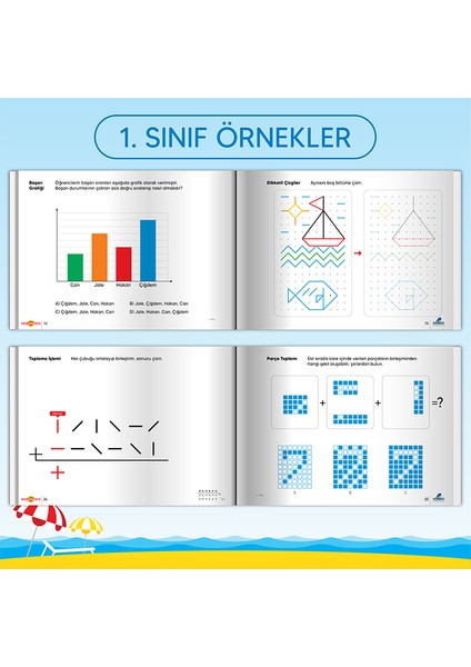 Tatil Etkinlikleri Kitabı 1. Sınıf