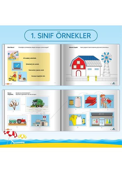 Tatil Etkinlikleri Kitabı 1. Sınıf