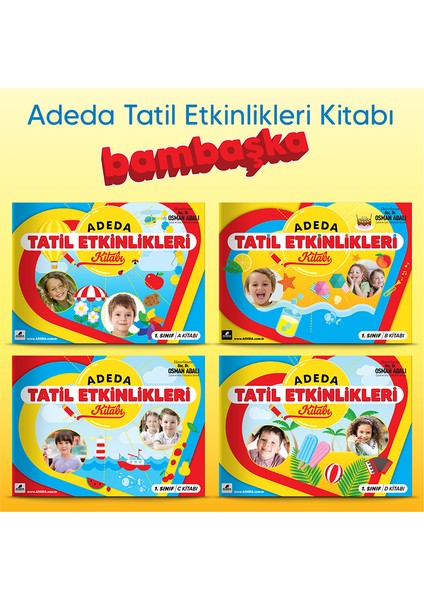 Tatil Etkinlikleri Kitabı 1. Sınıf