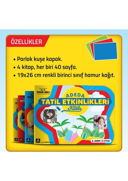 Tatil Etkinlikleri Kitabı 2. Sınıf