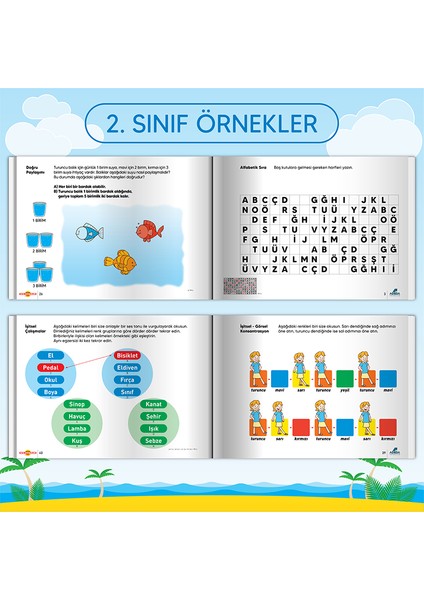 Tatil Etkinlikleri Kitabı 2. Sınıf