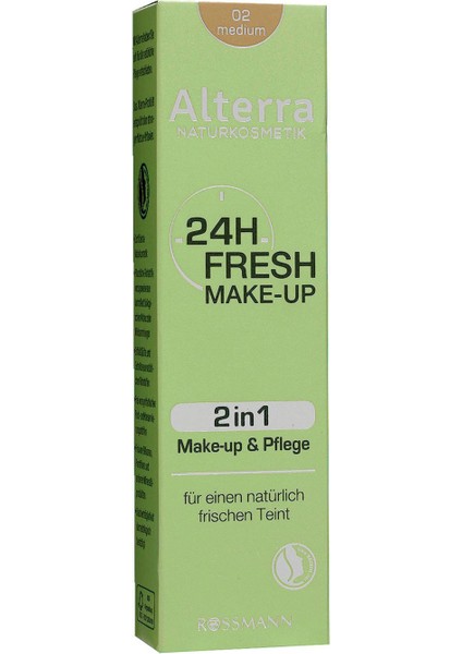 Fondöten 24 Fresh 02 Medium 30 ml