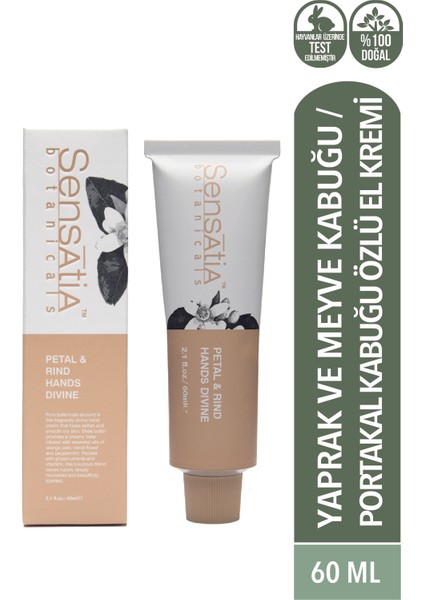 Yaprak ve Kabuk El Kremi / Portakal Kabuğu Özlü El Kremi 60ML modelleri