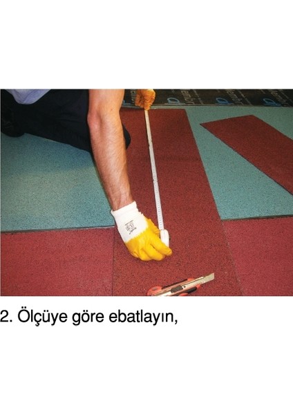 4x4 Shingle Mahya Bandı Baca Dibi Bandı Su Yalıtım Örtüsü (32CMX5 Metre)-Kırmızı