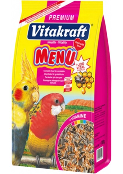 Menü Paraket Yemi 1000 gr