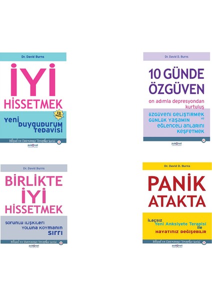 10 Günde Özgüven - İyi Hissetmek - Panik Atakta - Birlikte İyi Hissetmek - David D. Burns
