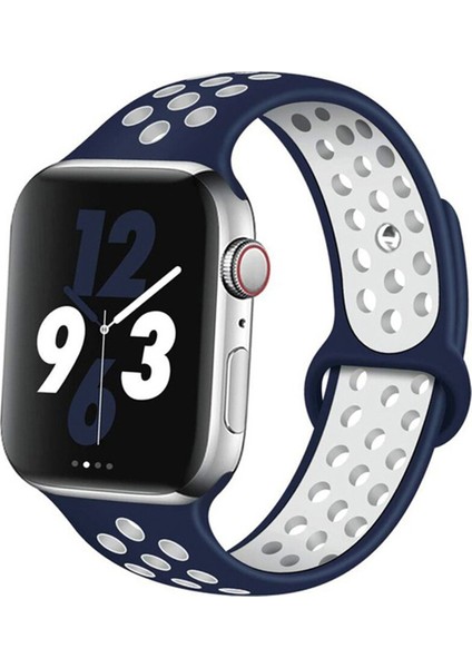 Amazfit Bip U Pro 40 mm Için Delikli Silikon Kordon Kayış - KY12