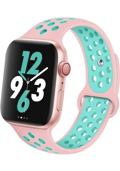 Amazfit Gtr 2e 47 mm Için Delikli Silikon Kordon Kayış - KY13