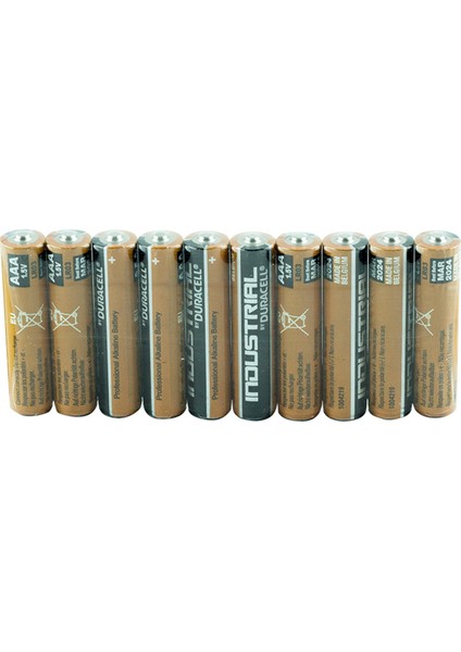 Procell Endüstriyel Alkalin LR3 AAA İnce Kalem Pil 10'lu Paket