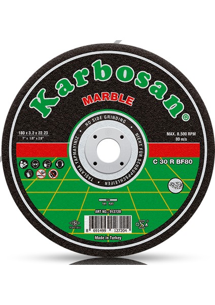 Mermer Kesici Taş 230X3.5X22.23