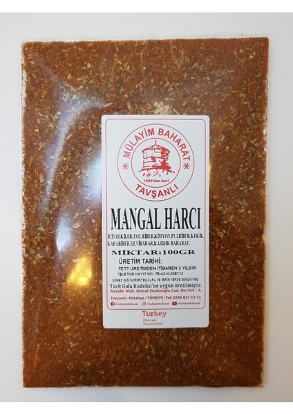 Mangal Baharatı 100 gr