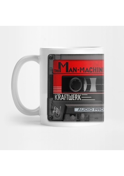 Kraftwerk The Machine Cassette Kupa Bardak