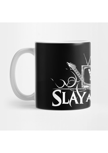 Slay At Home Big Logo Kupa Bardak