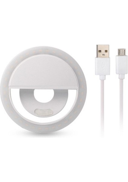Selfie Işığı Ring Light LED Flash Beauty Light Taşınabilir Ledli fırsatları