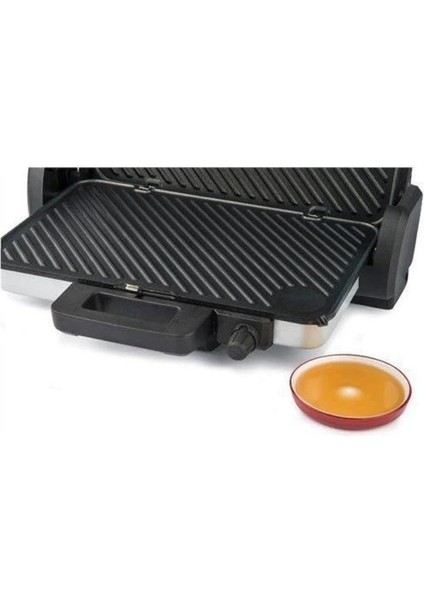 T32 Gross Grill 1800 W Tost Makinesi-Beyaz