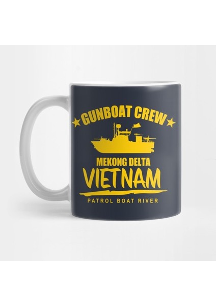 Gunboat Crew Mekong Delta Vietnam Kupa Bardak