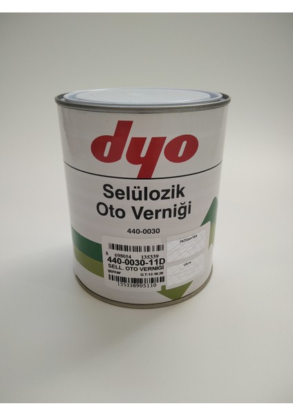 Selülozik Oto Verniği 900 ml