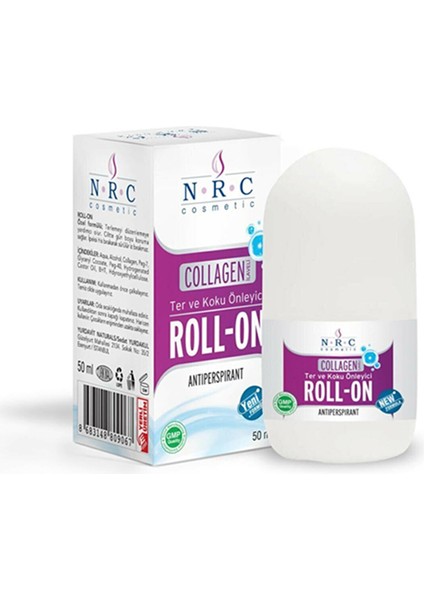 Roll-On Collagen Takviyeli Antiperspirant 50ML Ter ve Koku Önleyici