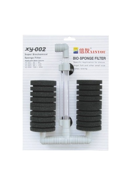 XY-002 Çiftli Pipo Filtre