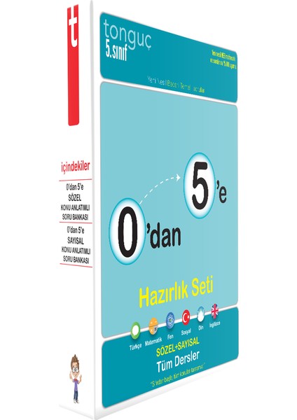 0'dan 5'e Konu Anlatımlı Soru Bankası Seti