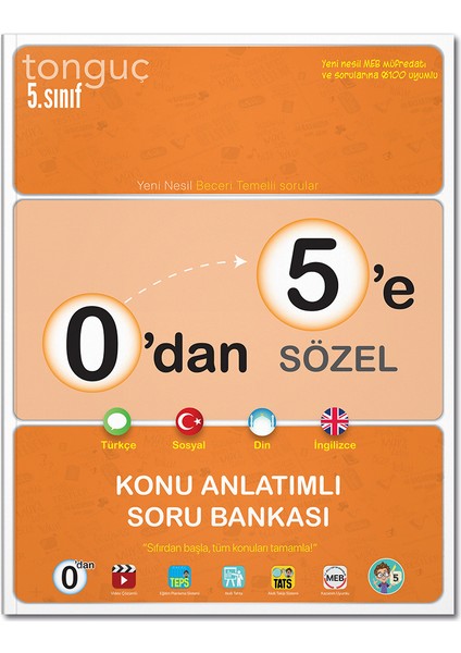 Tonguç Akademi 0´dan 5´e Sözel Konu Anlatımlı Soru Bankası