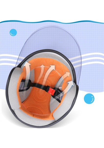 50-55 cm Çocuk Güvenliği Bisiklet Kaskı - Sarı (Yurt Dışından)