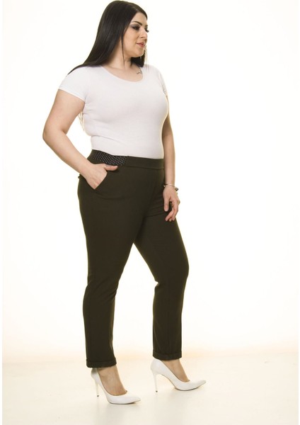 Cepli Yeşil Büyük Beden Pantolon L2-1706 fırsatları