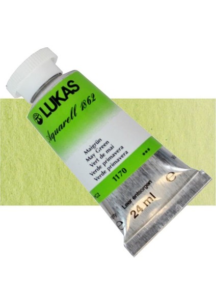 Aquarell 1862 Artist 24ML Sulu Boya 1170 May Green Seri 2