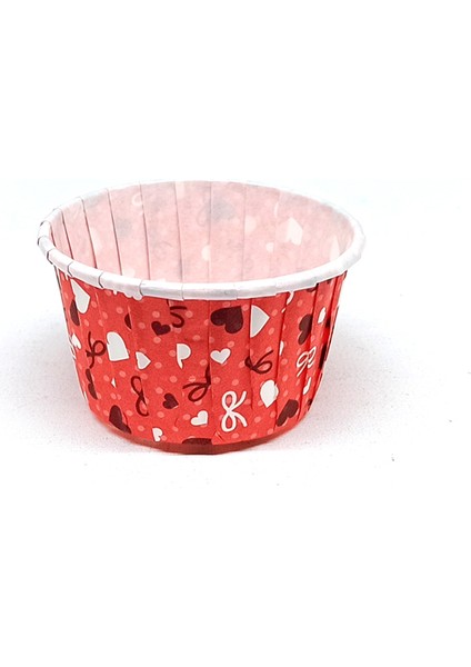 Yayılma Yapmayan 100'lü Tek Kullanımlı Kağıt Muffin Kek Kalıbı