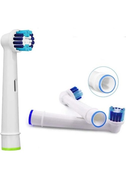 Oral - B Şarjlı Diş Fırçası Uyumlu 4 Adet Yedek Başlık Eb20p