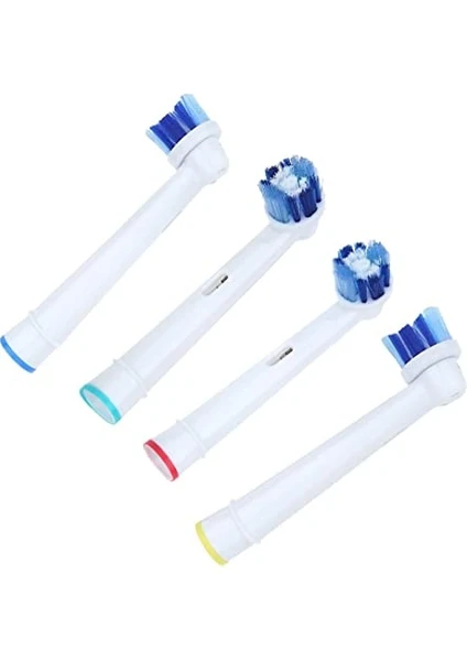 Rata-B Oral - B Şarjlı Diş Fırçası Uyumlu 4 Adet Yedek Başlık Sb-20a