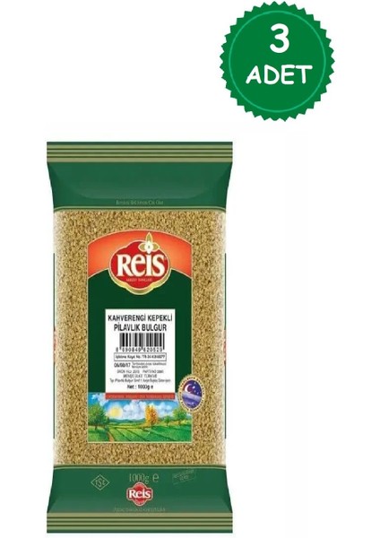 Kepekli Bulgur 1 kg x 3 Adet