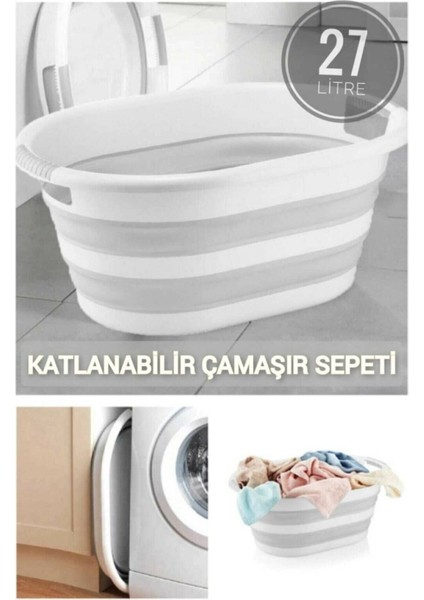 Gri Beyaz Motek Ikili Dokunmatik Kirli Çamaşır Sepeti +Katlanır Çamaşır Sepeti Çamaşır Selesi fiyatları