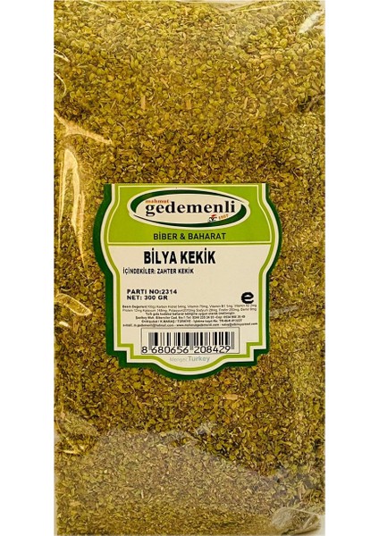 Bilya Kekik Yaprak 300 gr